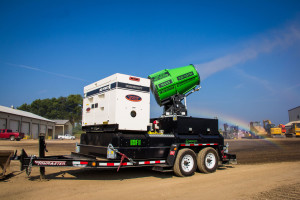 Dust Fighter from CW Machine Worx on a mobile trailer unit