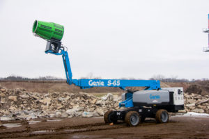 High Reach Dust Control